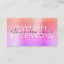 Search for eyelash extensions business cards Elegant