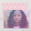 Search for pink and gold graduation invitations Daughter