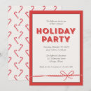 Search for candycanes invitations Red