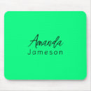 Search for neon mousepads Typography