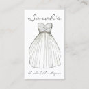 Search for bridal dresses business cards Gown