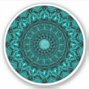 Search for turquoise mandala stickers Elegant