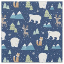 Search for polar bear fabric Reindeer