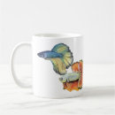 Search for siamese fighting fish mugs Red