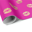 Search for kiss wrapping paper Girly