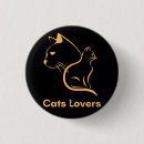 Search for black cat badges Animal lover