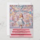 Search for seventh birthday invitations For her