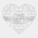 Search for silver damask stickers White