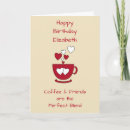 Search for coffee lover birthday cards Caffeine