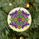 Search for mystical christmas tree decorations Abstract