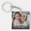 Search for grandmothers key rings Black white