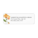Search for floral return address labels Botanical