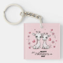 Search for cartoon heart key rings I love you