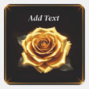 Search for gold border stickers Black and gold