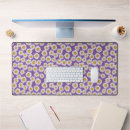 Search for purple flower pattern mousepads Design