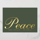 Search for joy peace love christmas cards Green