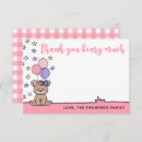 Search for beary much thank you cards Teddy bear