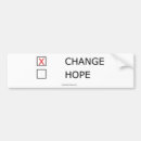 Search for hope and change bumper stickers Election