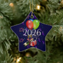 Search for happy new year christmas tree decorations Festive