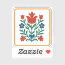 Search for bohemian folk art stickers Blue