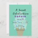 Search for kids ice cream party invitations Colourful