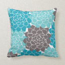 Search for teal and grey cushions Floral
