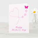 Search for flying butterfly cards Pink