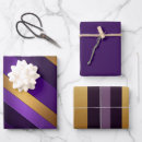 Search for purple and gold christmas wrapping paper Modern