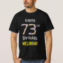 Search for 73rd tshirts 73 years old