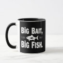 Search for bait mugs Bass fishing