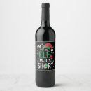 Search for funny christmas wine labels 2025