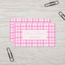 Search for gingham business cards Buffalo plaid