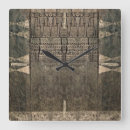 Search for carved wood clocks Brown