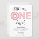 Search for doughnut miss this party invitations Girl