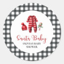 Search for red and black plaid stickers Winter