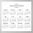 Search for black and white calendar posters Elegant