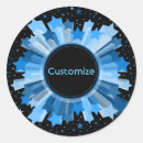 Search for blue starburst stickers Retro