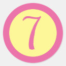 Search for number 7 stickers Birthday