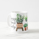 Search for crazy plant lady mugs Watercolor potted plants