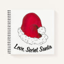 Search for santa claus notebooks Red