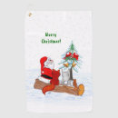 Search for santa golf equipment Cartoon
