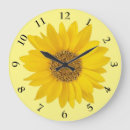 Search for sunflower yellow clocks Simple