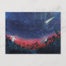 Search for shooting postcards Night sky