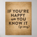 Search for go away posters Happy