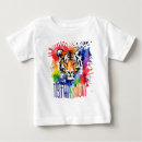 Search for tiger baby baby clothes Watercolor