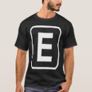 Search for letter e tshirts Monogrammed