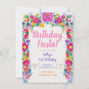 Search for fiesta 1st birthday invitations Pink