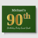 Search for 90th birthday party guest books Elegant