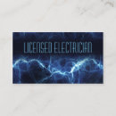 Search for lightning bolt business cards Electrical