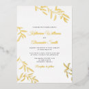 Search for summer botanical wedding invitations Leaves